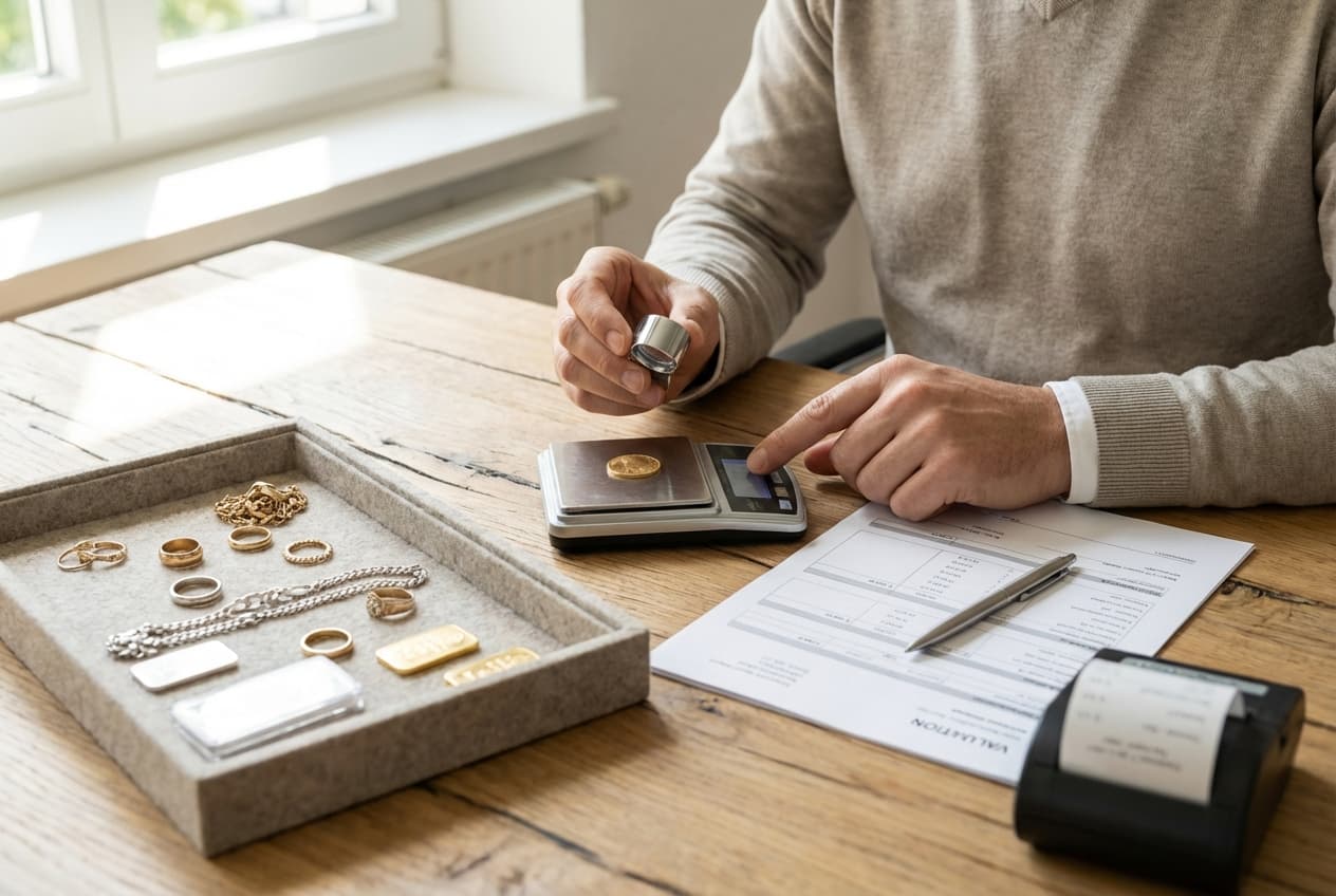 Ablauf der Prüfung und Bewertung beim Ankauf